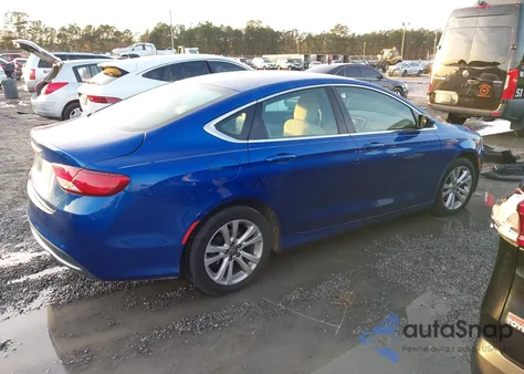 2015 Chrysler 200 Limited z USA, uszkodzony, nr VIN 1C3CCCAB4FN697145